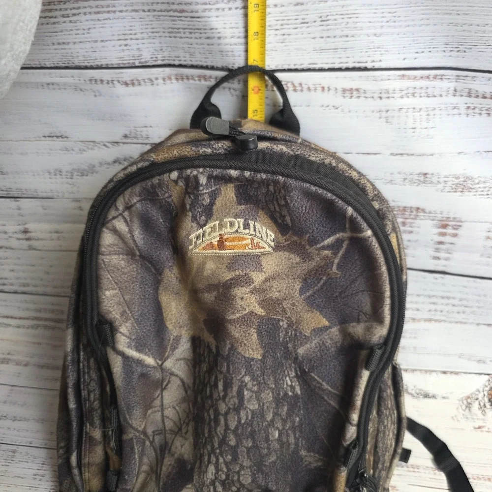 Fieldline Realtree Hardwood Camouflage Hunting Backpack‎ Soft Zipper Issue Hole